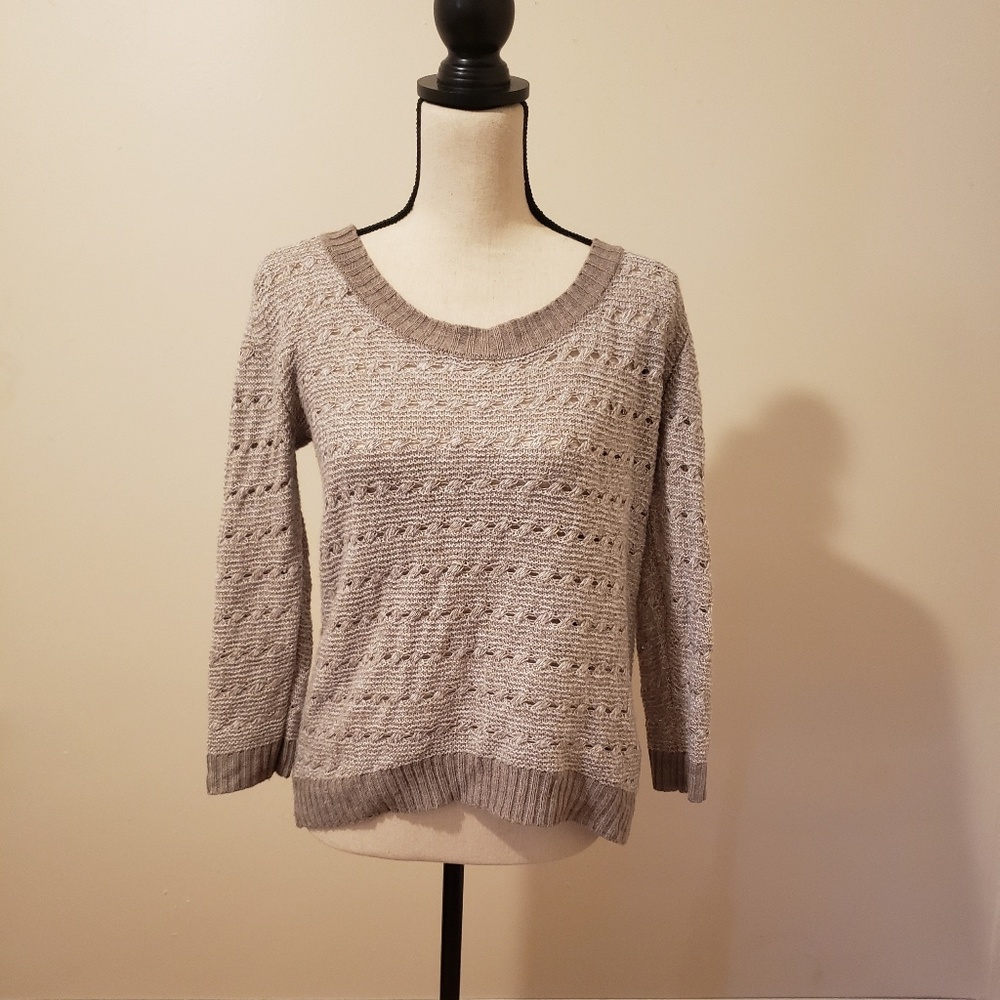 Tan sweater